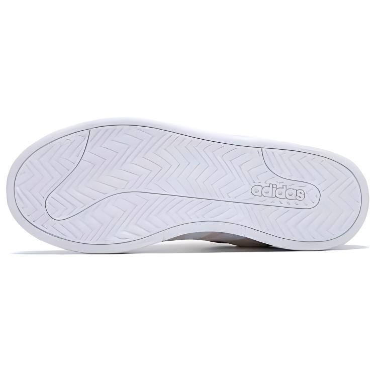 Adidas Grand Court Alpha Comfortable Versatile Shock Absorbing Non-Slip Durable Low-Top Tennis Shoes Women Sneakers Light-Khaki IH0855