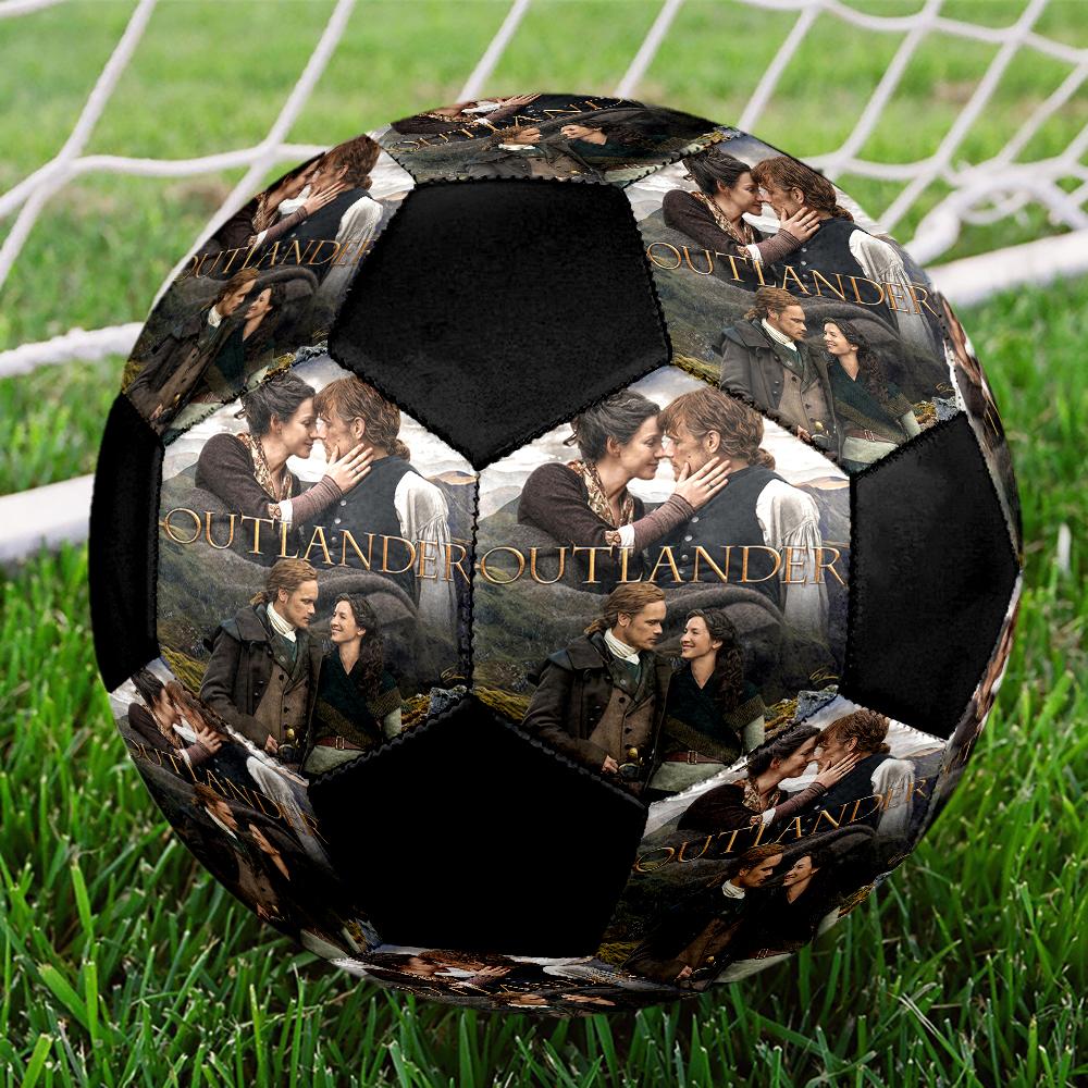 Vibrant Outlander Indoor Soccer Ball Colorful Machine Stitched PVC Size 5 Team Training Competition Ready Durable High-Bounce Cool Sports Gift