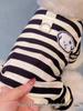 Striped Anti-Shedding Dog Shirt for Small Breeds - Spring/Autumn, Four-Legged Design for Teddy, Bichon, Pomeranian