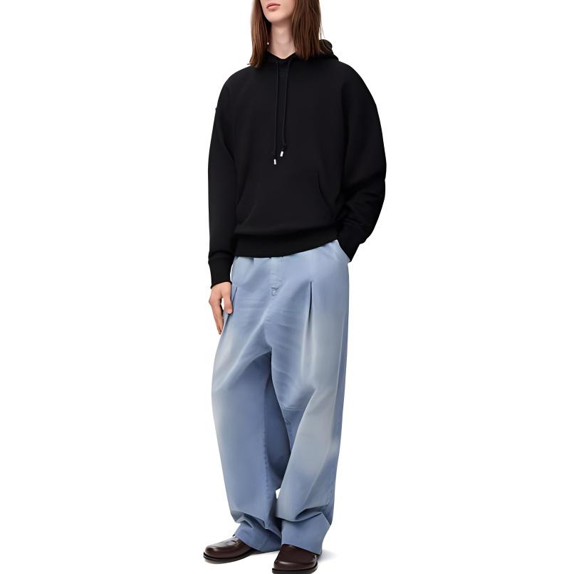 Loewe Logo-Embroidered Drawstring Hoodie Men's H526Y25X48-1100