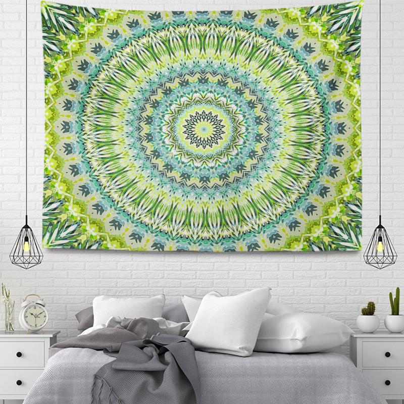 Vintage Bohemian Mandala Tapestry Aesthetic Room Home Decoration Wall Hanging Cloth Living Room Bedroom Decor Tapestries