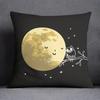 Planet astronaut cartoon pillowcase home fabric sofa cushion living room bed, car square pillow cover