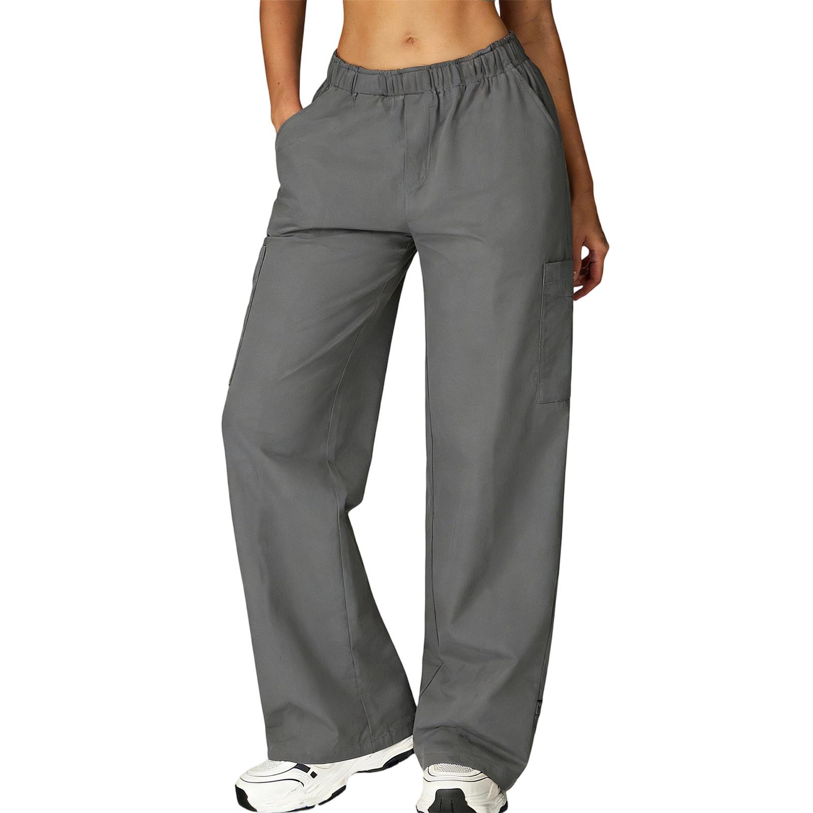 Damen Locker Sitzende Arbeits Hose Mehrere Taschen Medizinische Uniform Hose Bequeme Krankenschwester Pfleger Hose für Arbeitsplatz S