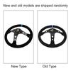   35cmCelsius14inch 6-  Auto Car Racing Steering Wheel with Horn Red
