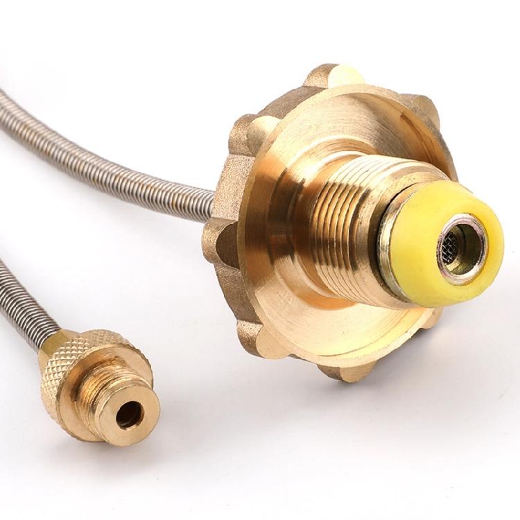 Quickly Connect Hoses Enabling Rapid Installation Outdoor Cooking Hoses for Travel and Adventure Activity