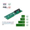 M.2 NGFF B-Key SSD til SATA Adapter DDR Memory Slot Expansion Board Raiser Riser Card Support 2230 2