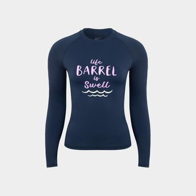 BARREL Women'S Vibe Swell Rash Guard Midnight Blue (B3Swwrg004Mbl)