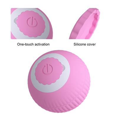 Electric Cat Ball Toys USB Rechargeable Smart Interactive Cat Toy ABS Intelligent Rolling Toy Ball for Kitten Dog Playing