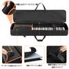 LoDrid Keyboard Case 88 Keys Soft Keyboard Bag Electronic Piano Case with 6 Mats Anti-Slip
