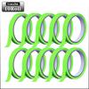 Glow in The Dark Tape Halloween Outdoor Decorations Fire Warning Tape for Stairs Stage Green Crash Proof Glow-in-the-Dark Tape