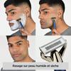 Barttrimmer und Rasierer - BABYLISS - X-Blade Super-X Metal - Kabellos - 45 Minuten Akkulaufzeit - 4 Kämme - Gold Edition &; Navy blau