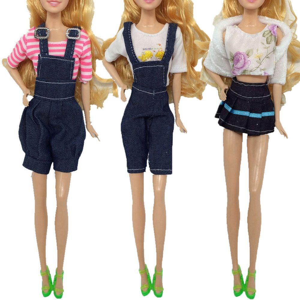 Newest 2021 DIY Casual Wear Doll Accessories Dolls Dress Girl Clothes