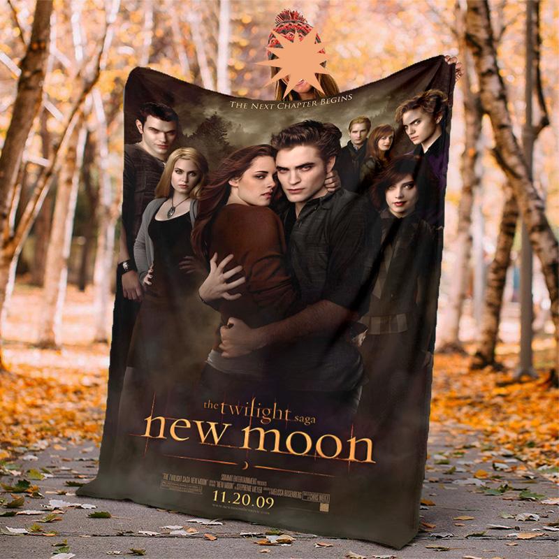 Edward Cullen Flannel Blanket Soft Warm All-Season Throw, Design for Camping, Car Travel, Hiking Sofa, Bed, Office Perfect Gift for Parties