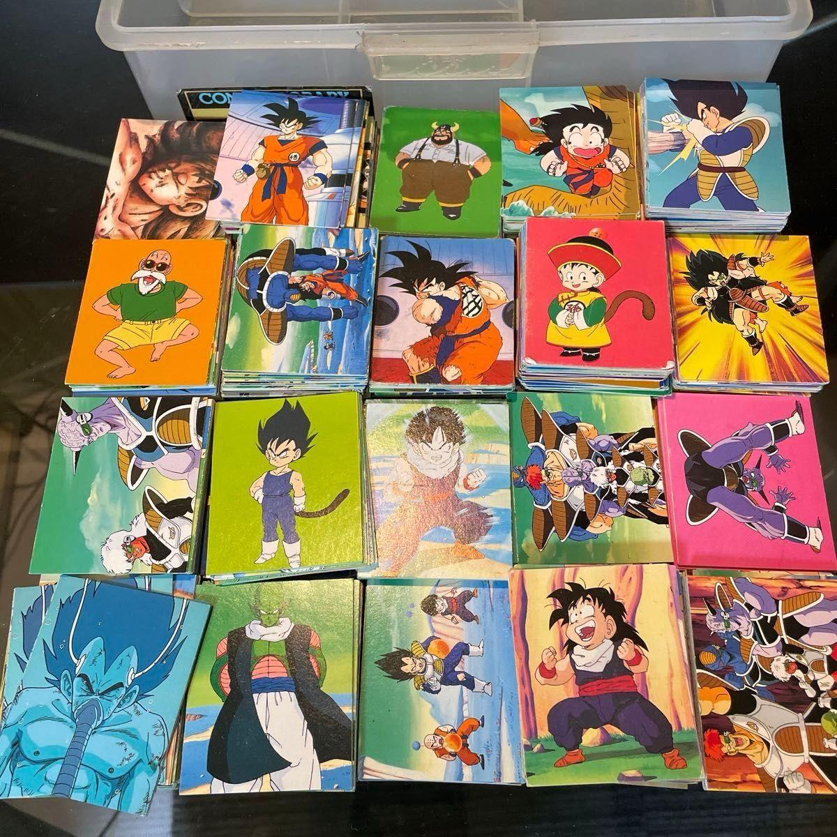 Used [At that time, super large quantity] Amada Dragon Ball Z PP cards, sold in bulk, with case, retro