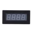 4 Digit LED Display Tachometer Multifunctional RPM Rotation Speed Tester with Cable DC 8‑15V Red Backlight