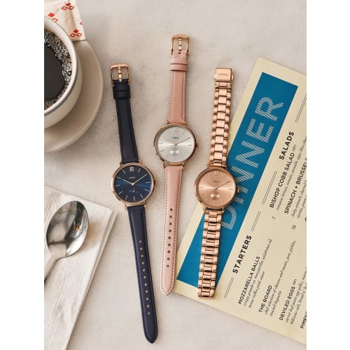 Fossil KALYA ES4663 Women's Watch, Officially Imported, Blue