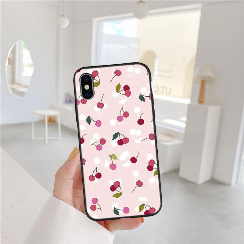 PP19 Cherry fruit Cute Case for Motorola Edge 60 60s 70 G86 G56 G54 E14 G04S G45 G54 G64 S30 S50 X30 X40 X50 Ultra Pro Power