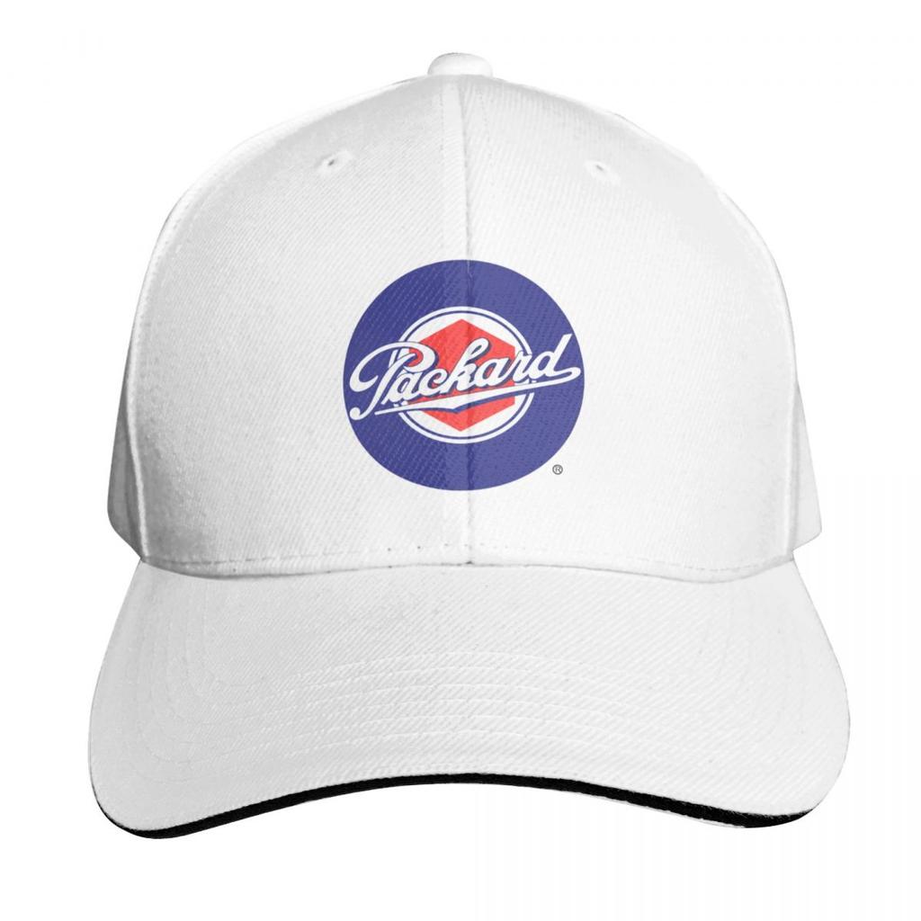 Packard Automobile logo Baseball Cap tea Hat Trucker Hat New In The Hat Military Cap Unisex Womens Hats For The Sun Unisexs
