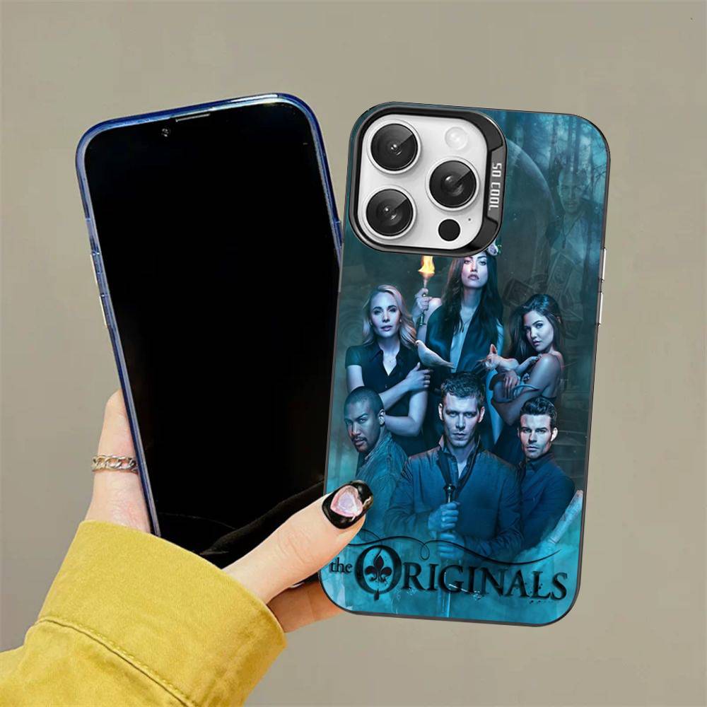 T-The V-Vampire Diaries Movie Phone Case For iPhone 16 15 14 13 12 11 Pro Max 17 Plus Colorful Cover