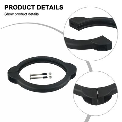 Ersatzteil Poolklemme Kragen SF801102 mit Schrauben für Ring Kompatibel mit Für Intex 12 und 14 Zoll Sandfilter