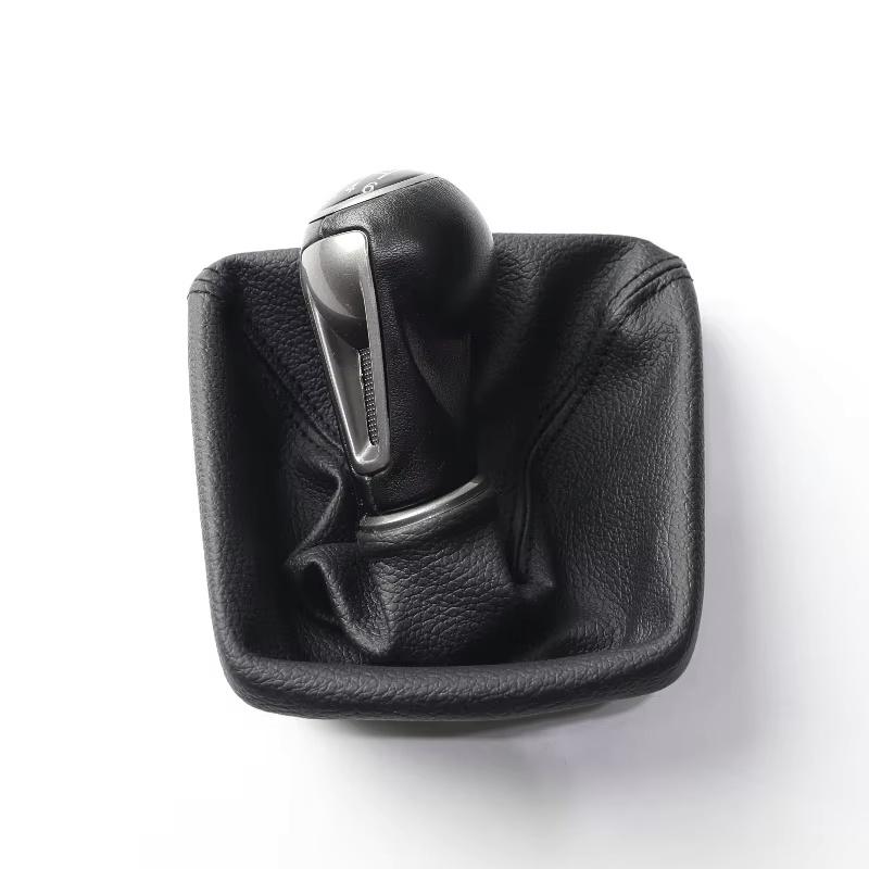 5 6 Speed Car Gear Shift Knob For SEAT IBIZA IV (6J) 2009 2010 2011 2012-2017 With Gaiter Boot Leather Cover Case Accessory