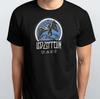 Led Zeppelin Groupe 1975 T-SHIRT Unisexe S M L XL XXL 3 4 XL Noir