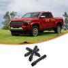 Glossy Black Exterior Side Door Handle Cover Trim  For Toyota Tacoma 2024+ US