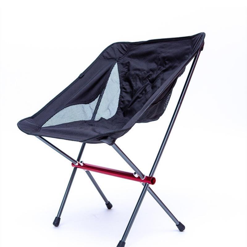 Full-Aluminum Frame Folding Camping Chair,Compact and Portable with Carry Bag Outdoor Hiking Fishing Backpacking Folding Moon Chair