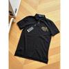Polo Shirt Men Lapel T-shirtsmen's Short Sleeved New Goth Pure Cotton Vintage Casual Slim Fit T-shirt