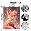 Pearl Painting Kit DIY Fantasy Glowing Fox Home Decoration Painting