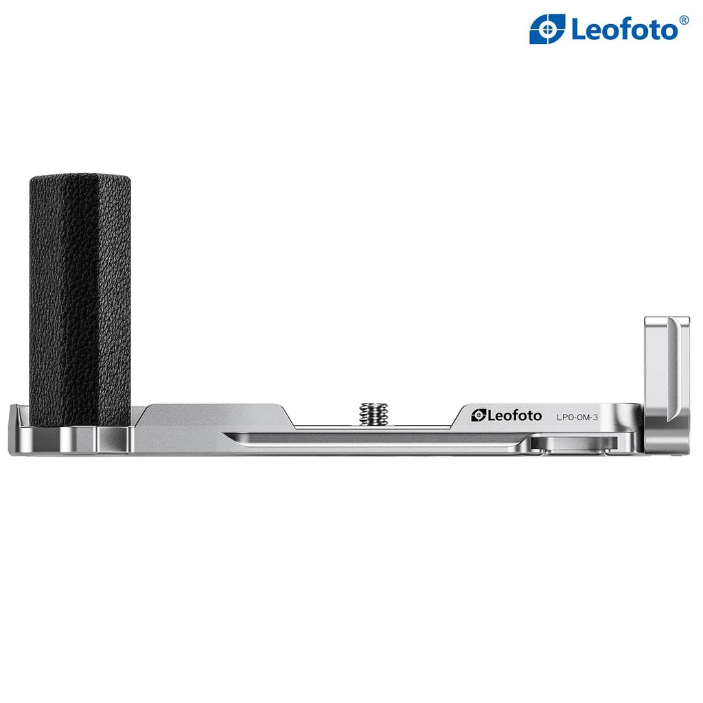 Leofoto Plate for OM System Composition Tripod Mountable LPO-OM-3 L-Shaped OM-3, Aluminum, Arca-Swiss Compatible, Vertical/Horizontal Switchable,