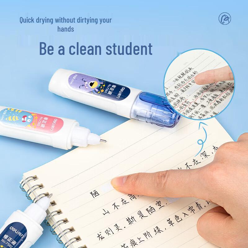 Deli 12ml Pen-Type Correction Fluid