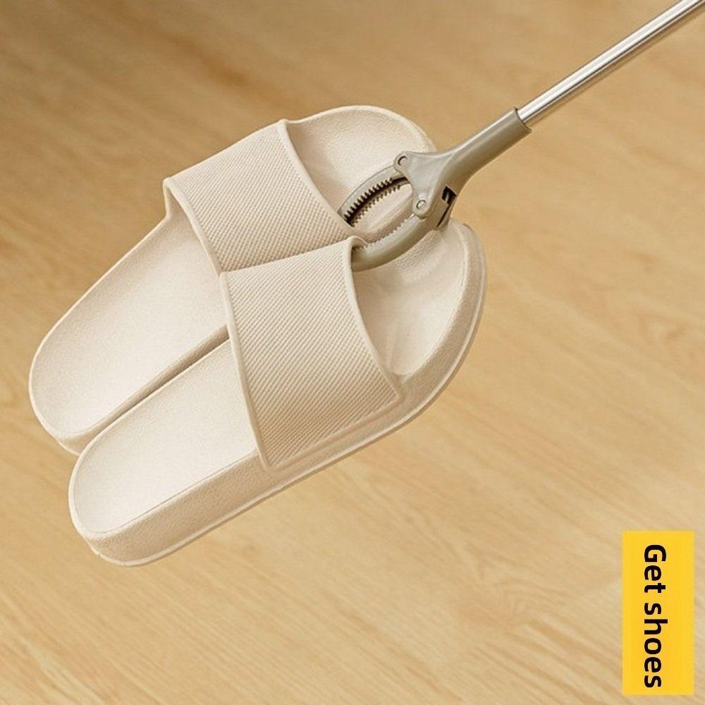 Stainless Steel Foldable Litter Picker Trash Reacher Picker Folding Folding Pickup Device Collapsible with Long Handled