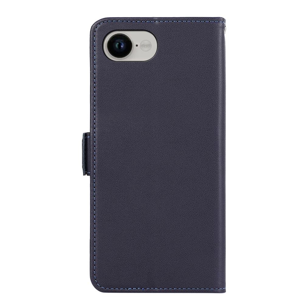 ABEEL For iPhone 16e Case Leather Phone Cover with RFID Blocking Wallet