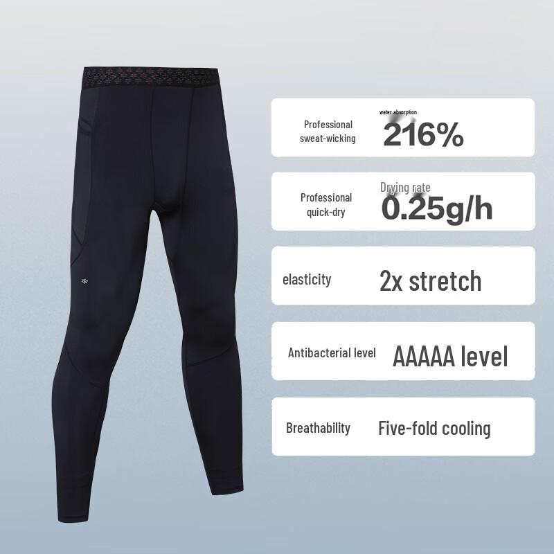 

Men s Compression Fitness Pants L