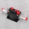 12 24V Car Audio Stereo Amplifier Reset Circuit Breaker Fuse Holder Car Accessories80A