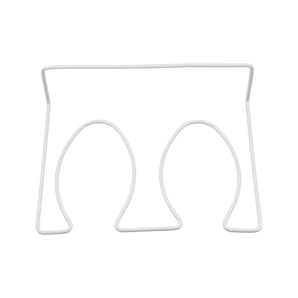 Self-Adhesive Long Boots Rack White Boots Support Simple Boots Organizer  College Dorm