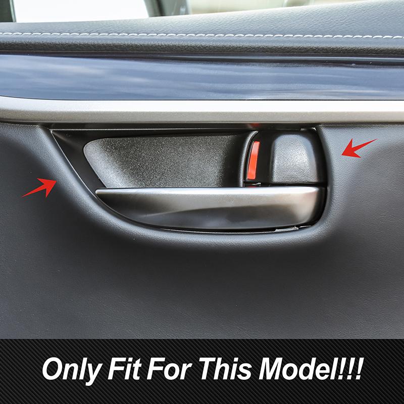 Akcesoria Samochodowe Wewnętrzna Klamka Drzwi Miska Ramka Pokrywa Dekoracja Listwa Naklejka Dla Lexus NX200t 200 300h 2014- Wnętrze