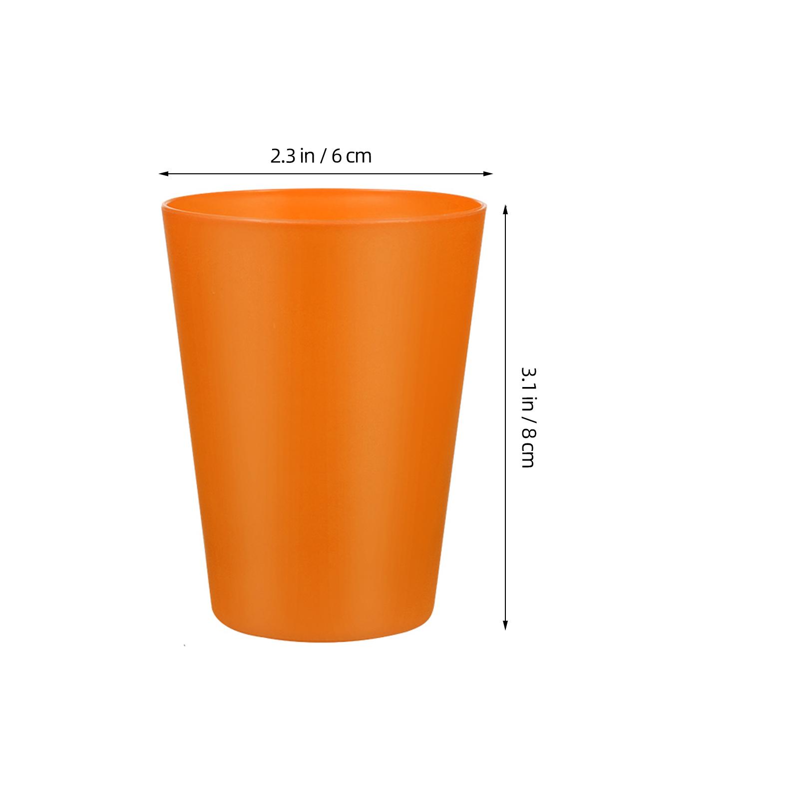 

24 Pcs Plastic Cups Colorful Reusable Drinking Mugs for Party Kids Stackable Water Cup Large Capacity Glassware other