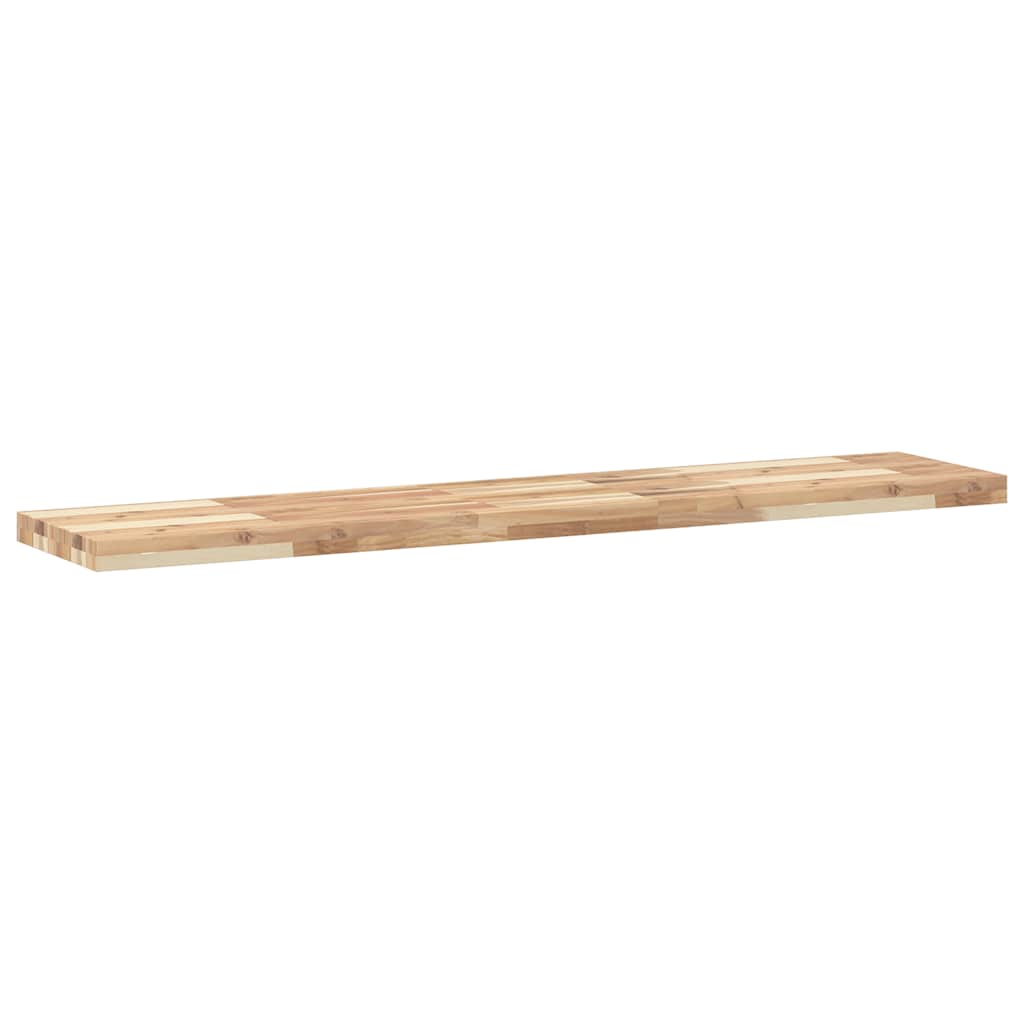 Floating Shelves 2 pcs 160 x 30 x 4 cm Solid Acacia Wood Untreated