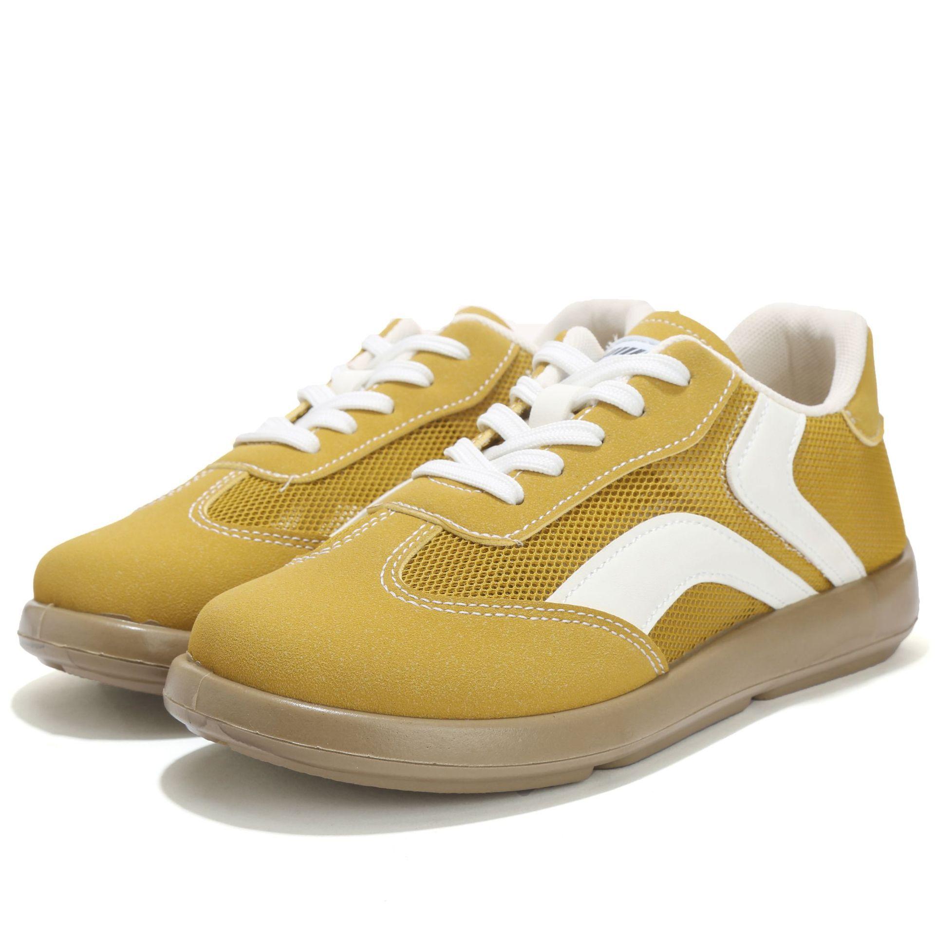 Sports Shoes with Soft Soles, Anti-slip Women s Shoes 36 жёлтый