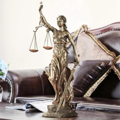1 pçs justiça justo themis estátuas justitia deusa escultura resina artesanato decoração para casa arte desktop armário de vinho exibição