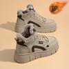 22 Hiver Velours Hautes Nouvelles Ins Étudiant Plateforme Sports Chaussures de Skate Casual Chaussures en Coton