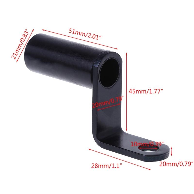 Motorcycle Rearview Mirror Mount Extender Bracket Aluminum Alloy Clamp Bar Handlebar Stand Phone Holder Levers