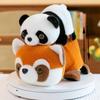 Flip Panda Plush Toy With Custom Design In Cute Animal Style For Kids Playtime Fun