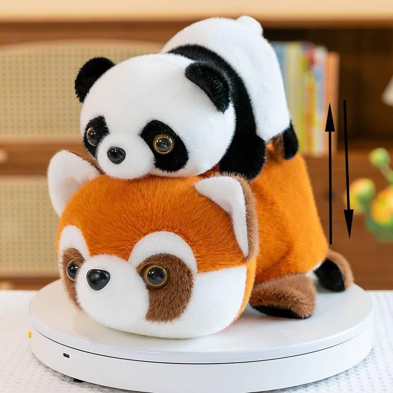 Flip Panda Plush Toy With Custom Design In Cute Animal Style For Kids Playtime Fun