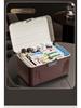 Secure Password & Document Organizer with Dividers - Lockable Storage for Cosmetics and Car Essentials