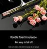 Stainless Steel Silicone Window Squeegee - Ideal for Cleaning Glass in Bathrooms, Restaurants, and Hotels.
