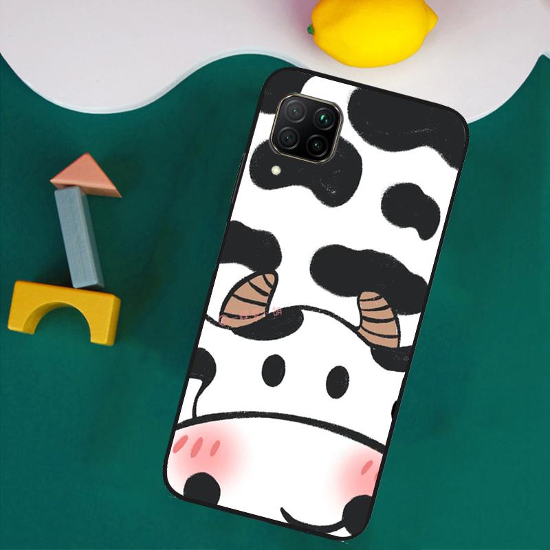 Milk Cow Skin Print Luxury For Huawei Nova Y61 Y91 Y73 Y72 Y70 Y60 Y90 12s 12i 11i 8i 9 10 SE P30 P40 Lite P60 Pro Case