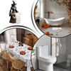 Witch Tissue Holder, Toilet Paper Rack, Wall-mounted Storage, Resin Carving Shower Room RV Home Bathroom Use.
